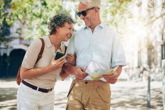 retired couple