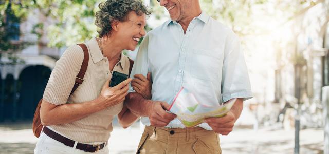 retired couple